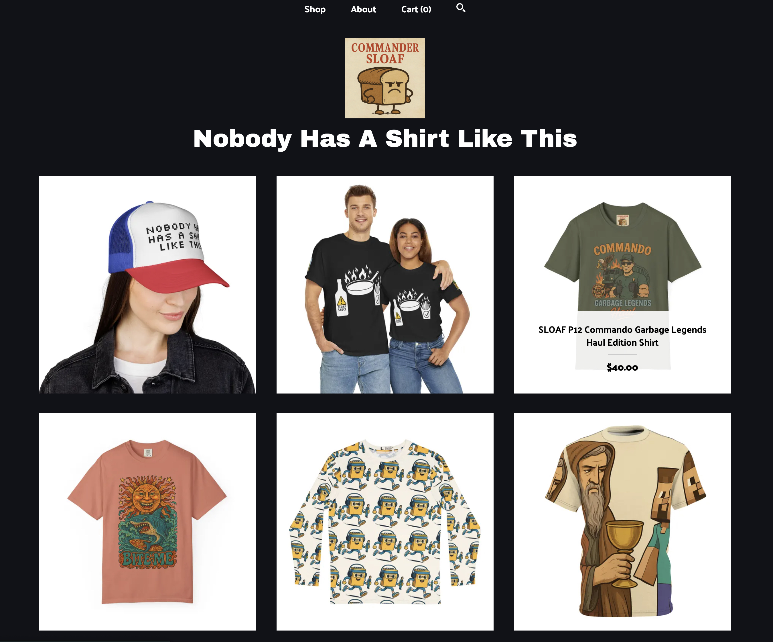 Nobody Has a Shirt Like This